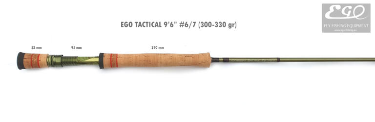 EGO TACTICAL 9,6' #6/7 (300-330 gr)  (6)