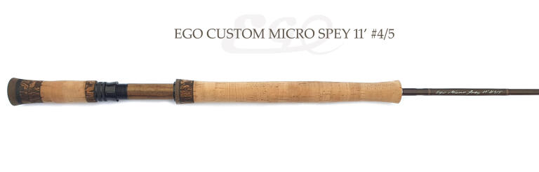EGO MICRO SPEY CUSTOM 11' #3/4, 11' #4/5, 12' #5/6 (carbon/cork) (3)