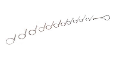 Przelotki LIGHT WIRE (zestaw przelotek do wędki 10'/11' - moc 1# - 4#)